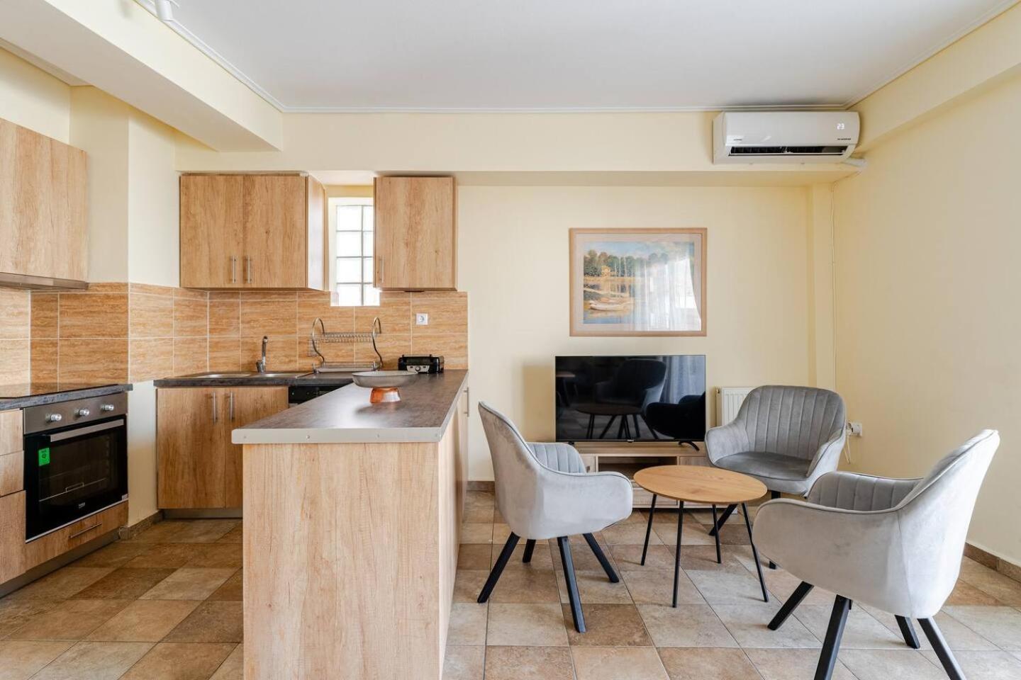 Apartmán Lux & Style 75Sqm With Private Parking In Atény Exteriér fotografie