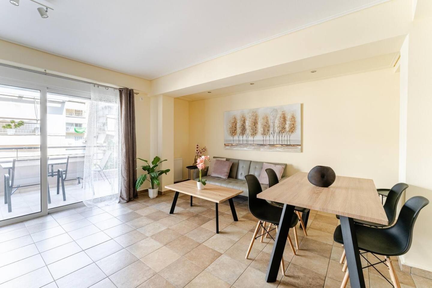 Apartmán Lux & Style 75Sqm With Private Parking In Atény Exteriér fotografie