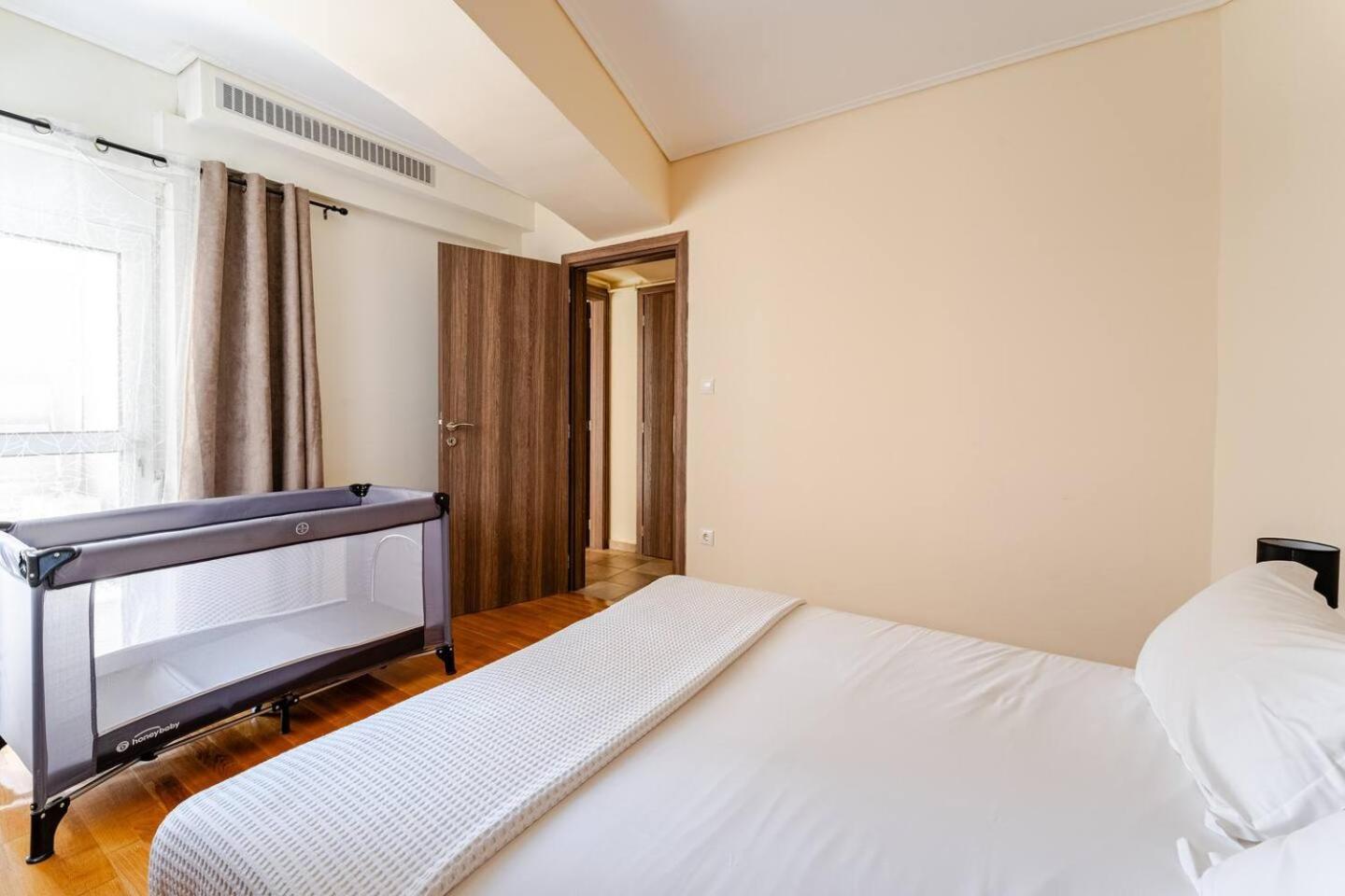 Apartmán Lux & Style 75Sqm With Private Parking In Atény Exteriér fotografie